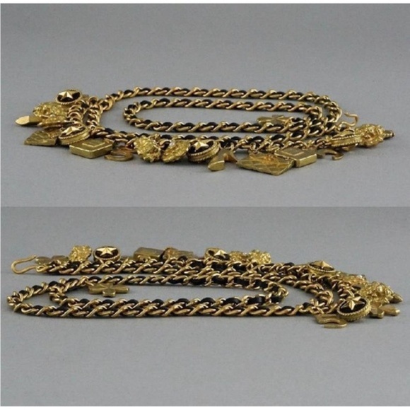 Chanel vintage lucky charm chain belt/necklace/bracelet very sought after.​ - Picture 8 of 15